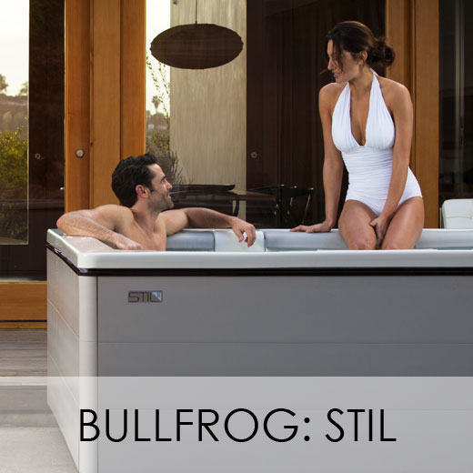 Bullfrog Spas Stil hot tubs