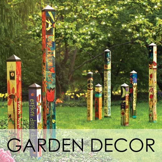 Garden Poles, Decoration, and Yard Art